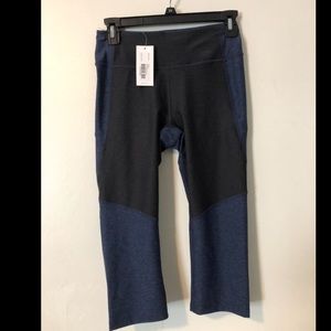 Outdoor voices TechSweat Two-tone kneecap leggings